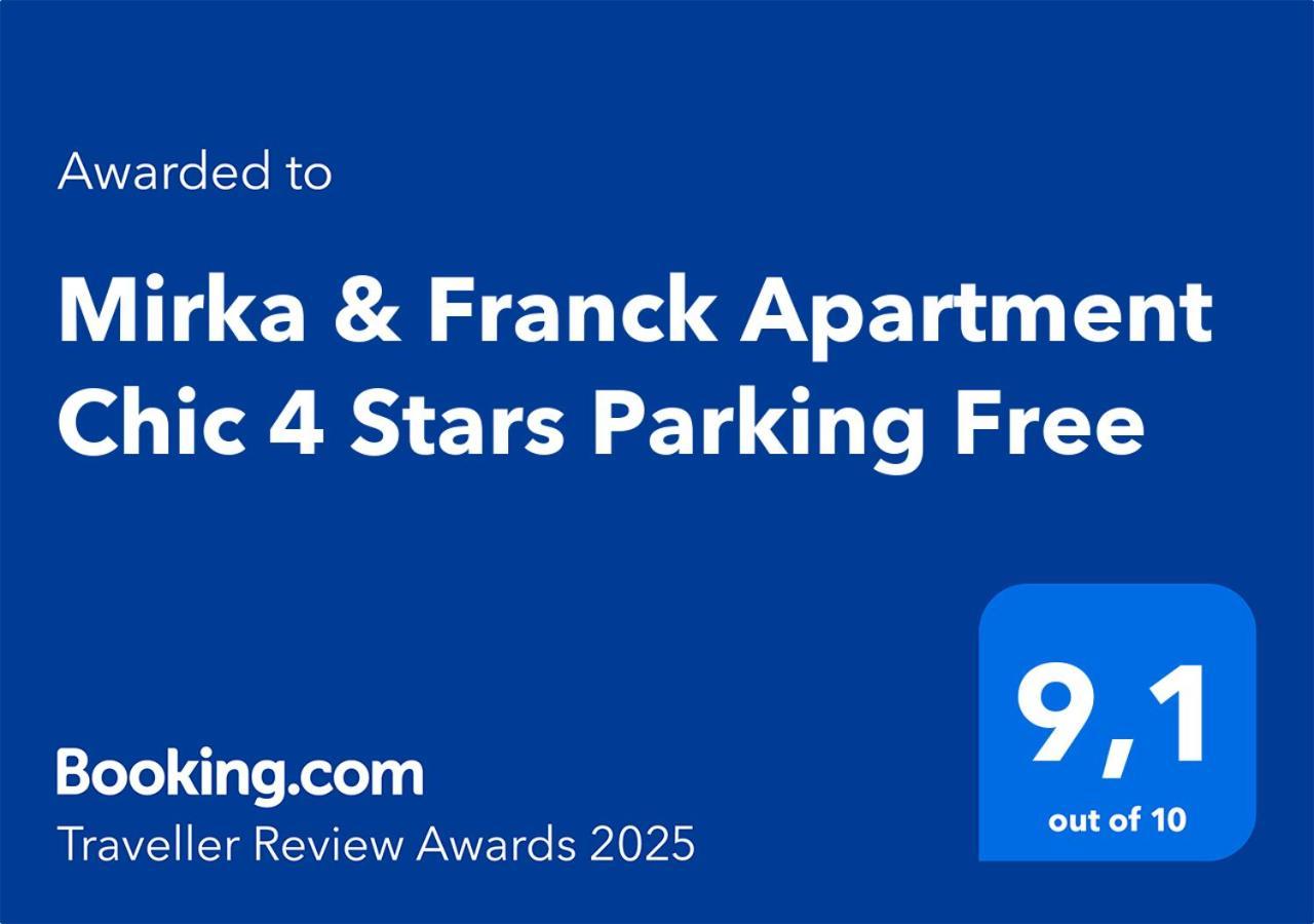 Mirka & Franck Apartment Chic 4 Stars Parking Free 콜마 외부 사진